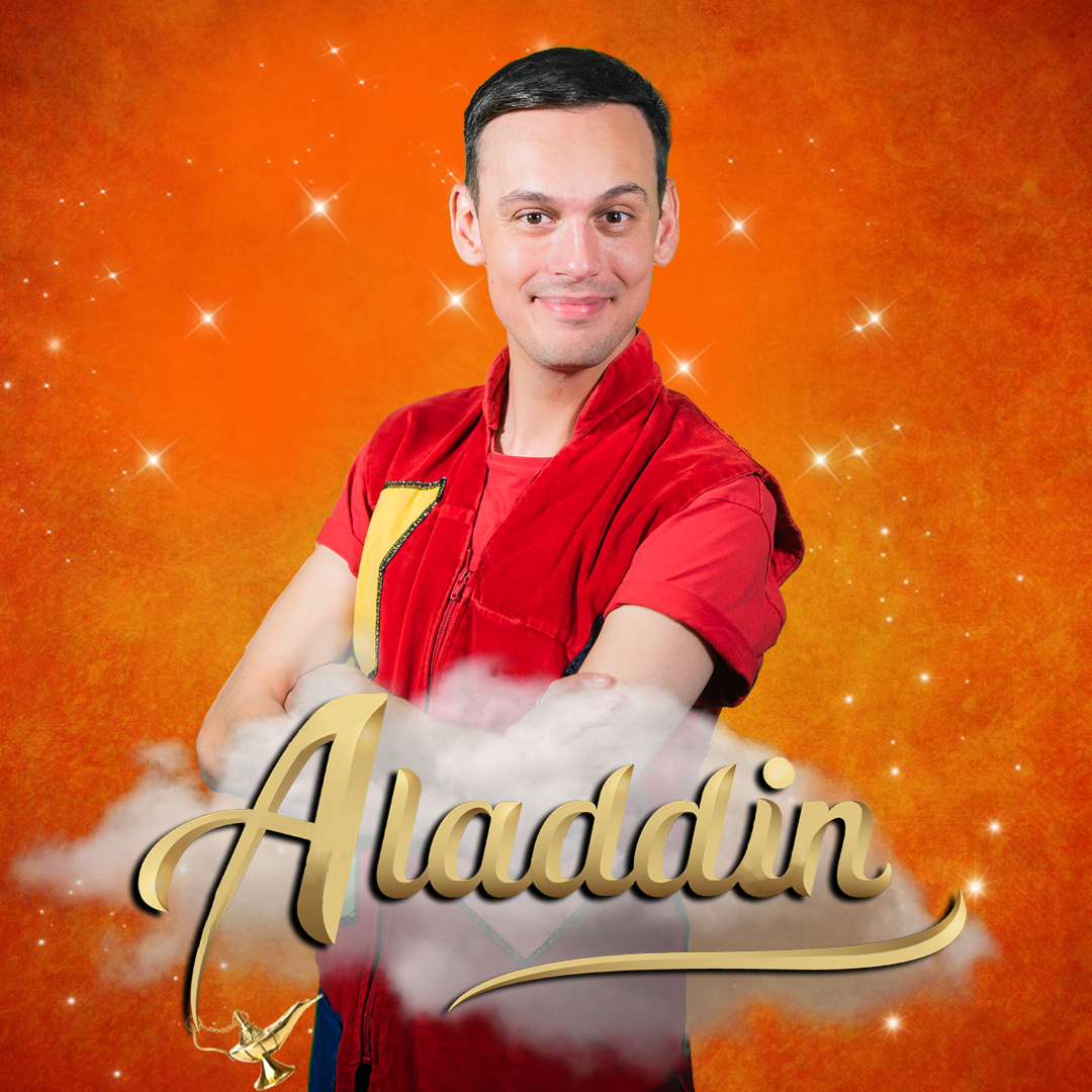 Aaron Steadman as Aladdin